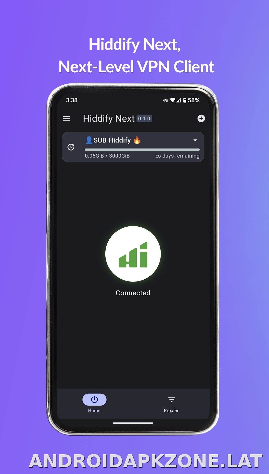 Hiddify скриншот 1